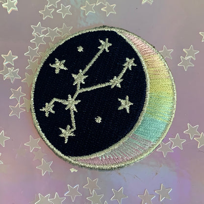 Zodiac Star Sign Constellation Patch