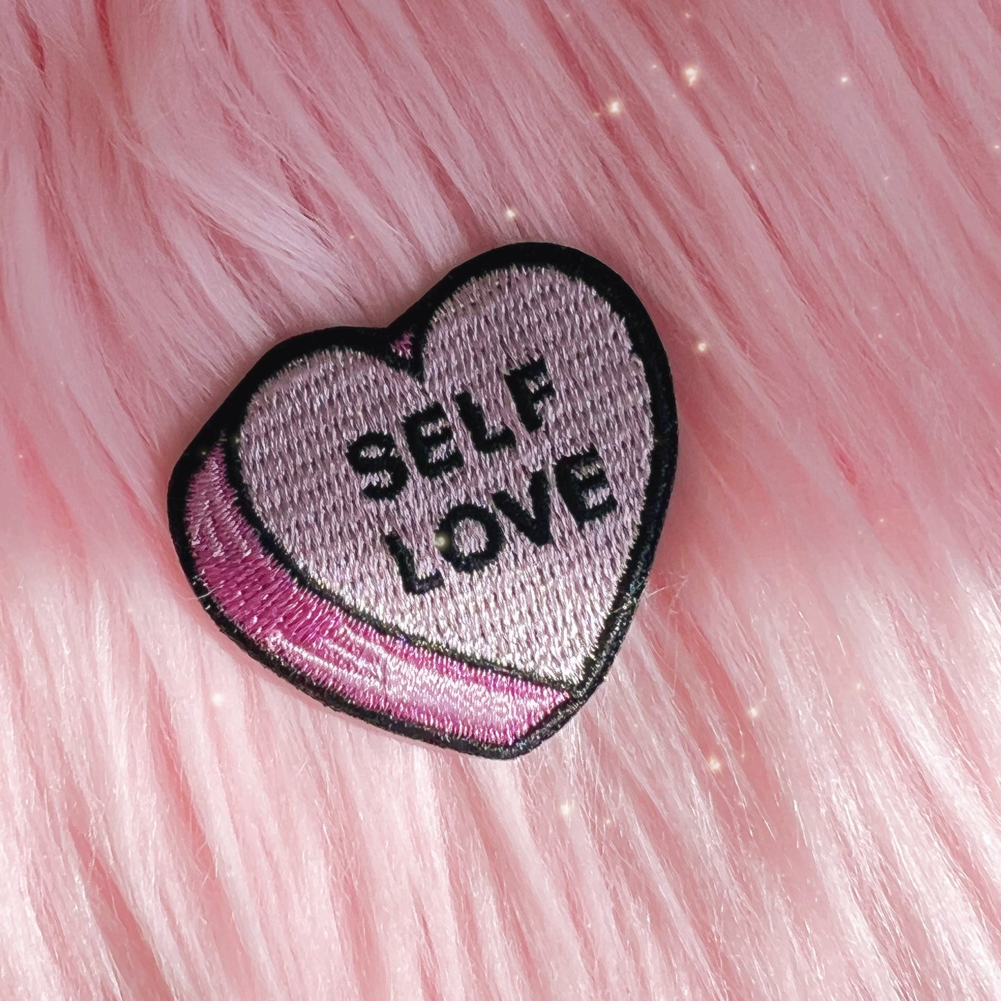 Conversational Heart Candy Patch Patches Bored Thank U Next Nah Bye Bad Bitch WTF Love As If - Wildflower + Co (1) self love