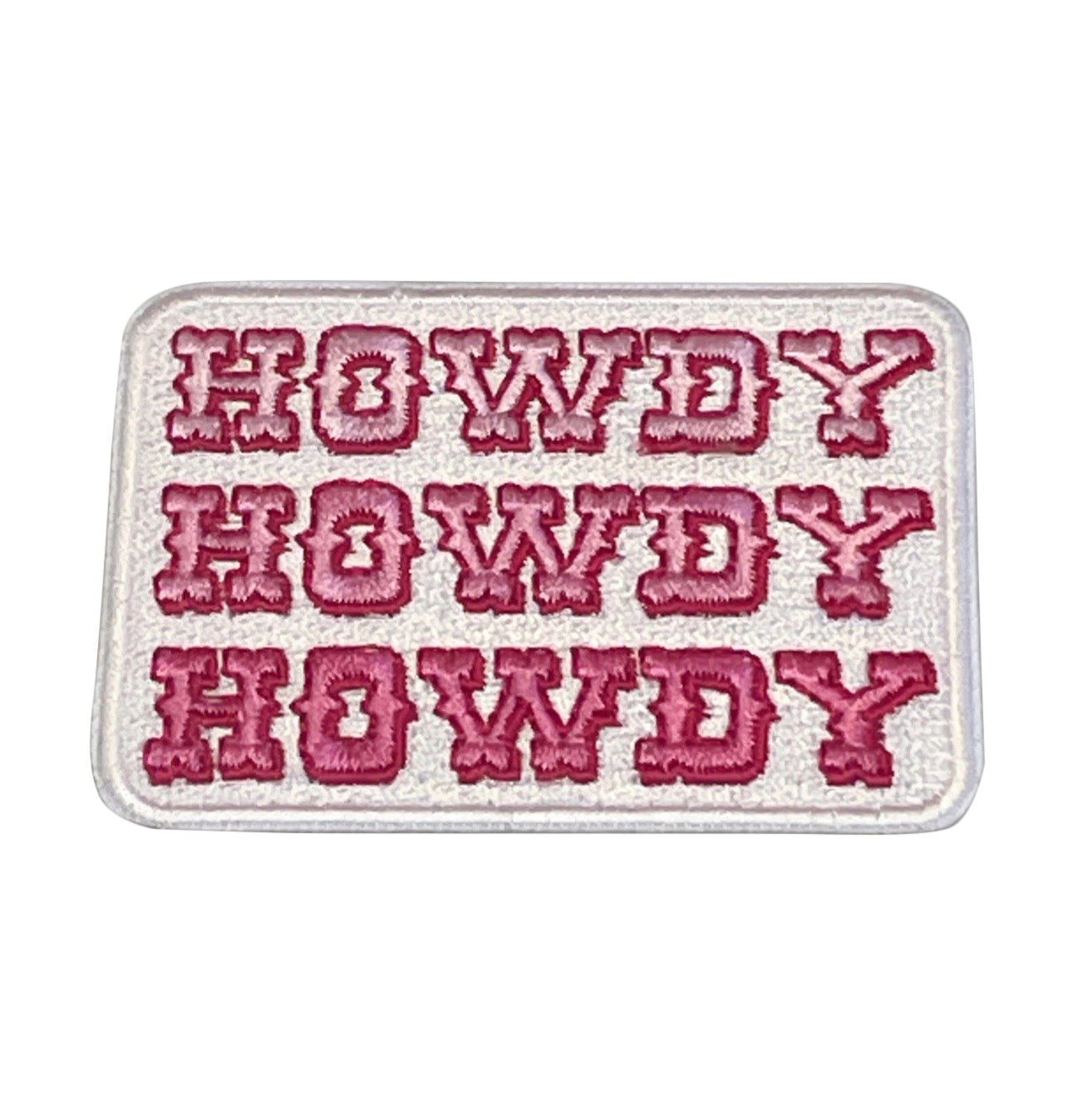 Pink Cowgirl Boot, Hat & Howdy Patches OS-Dup-0
