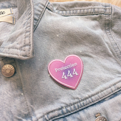 Angel Number Heart Patches - Wildflower + Co (2) on jacket