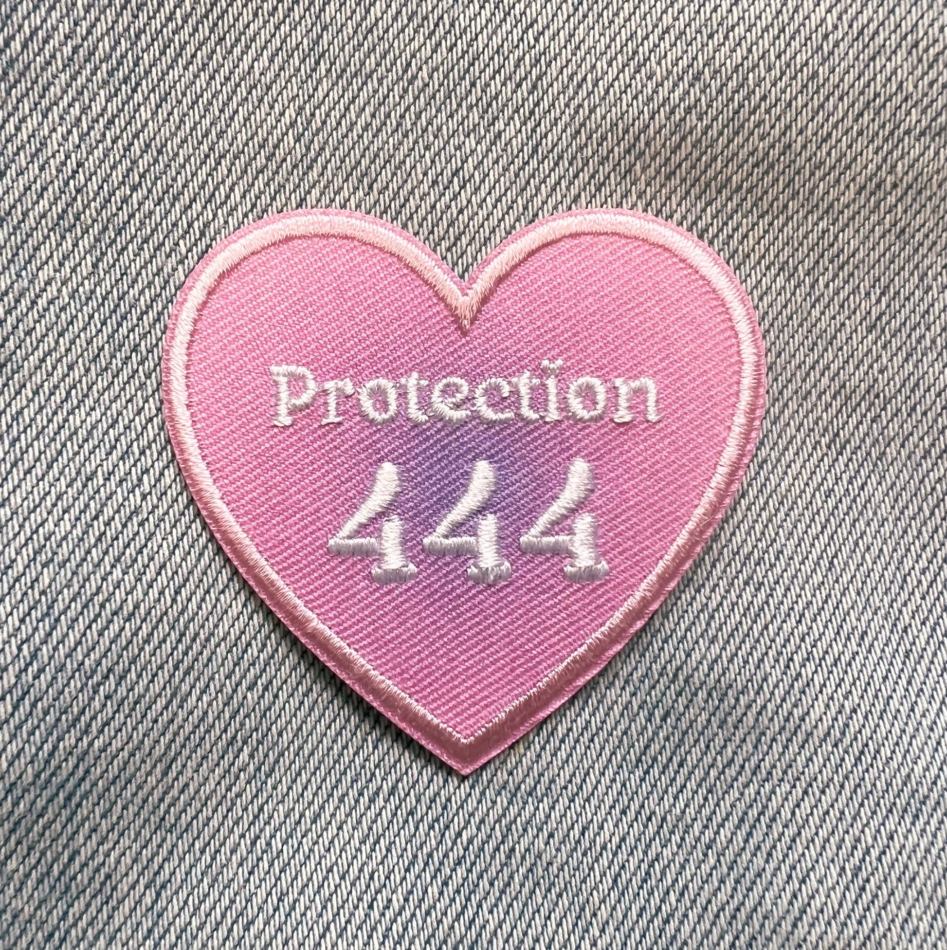 Angel Number Heart Patches - Wildflower + Co (2) PROTECTION 444
