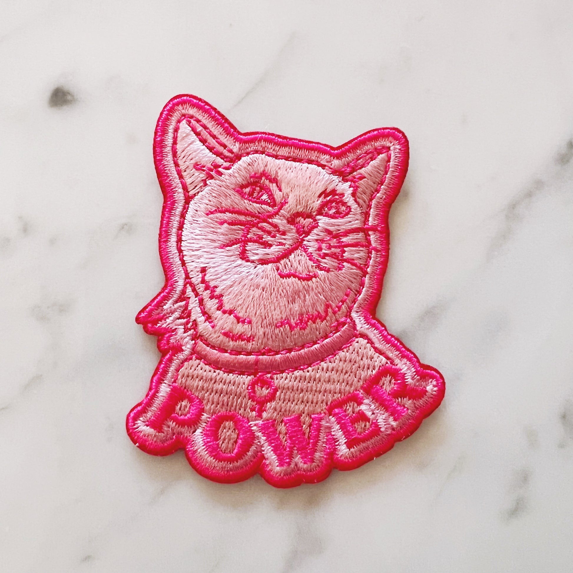 TR00588-PNK-OS - Pussy Power Patch - 2022 Version - Wildflower + Co
