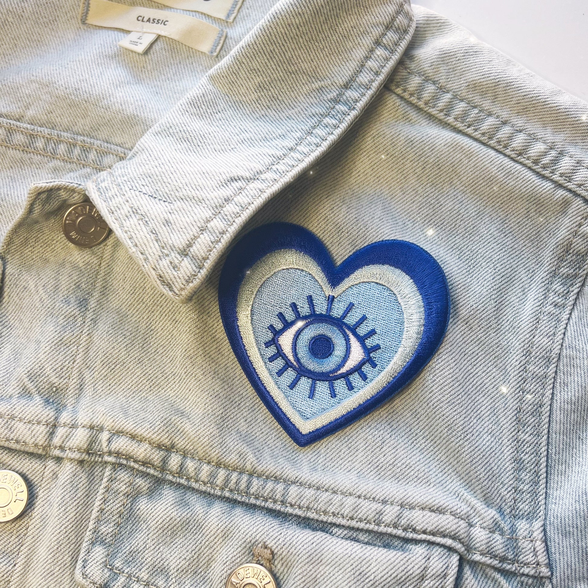 TR00595-BLU-OS - Evil Eye Heart Patch - Wildflower + Co (3) jacket