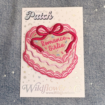 Romance Girlie Heart Cake Patch