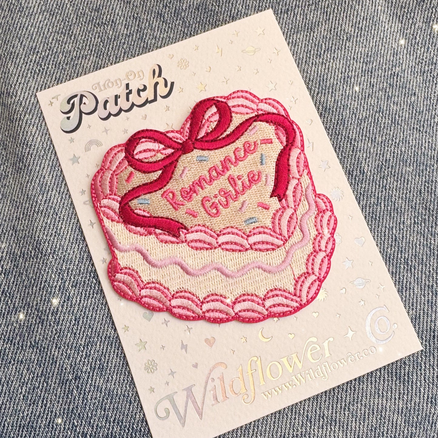 Romance Girlie Heart Cake Patch