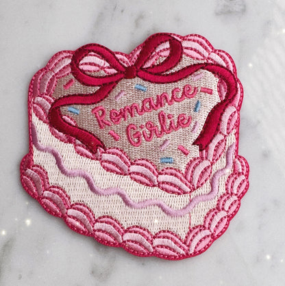 Romance Girlie Heart Cake Patch