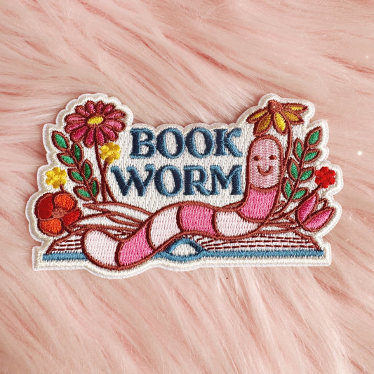 Book Worm Patch