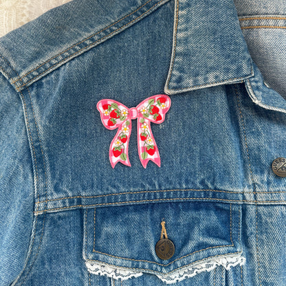 Strawberry Bow Patch
