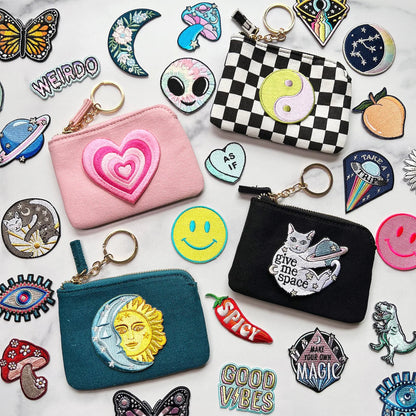 Keychain Wallet w. Patch