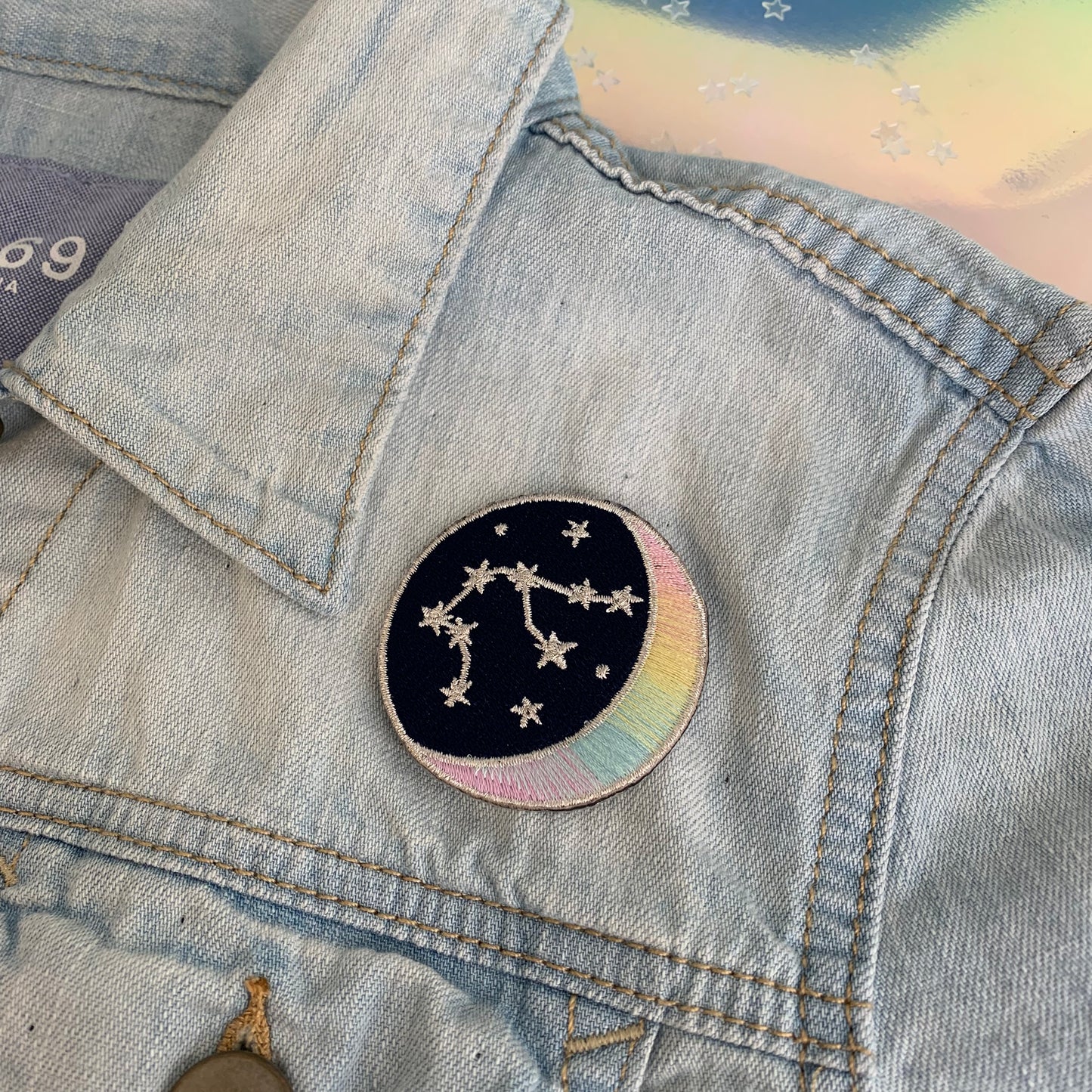 Zodiac Star Sign Constellation Patch