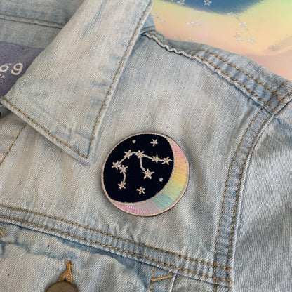 Zodiac Star Sign Constellation Patch