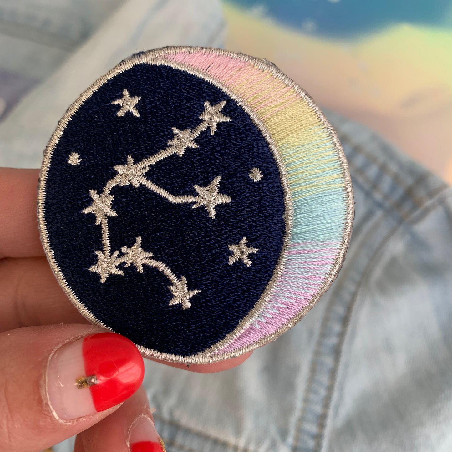 Zodiac Star Sign Constellation Patch