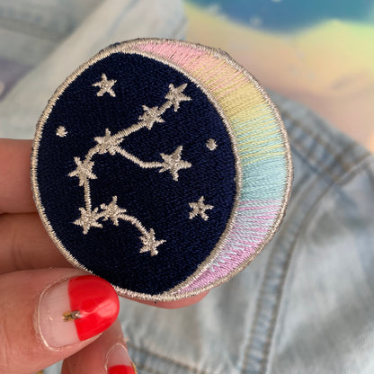 Zodiac Star Sign Constellation Patch
