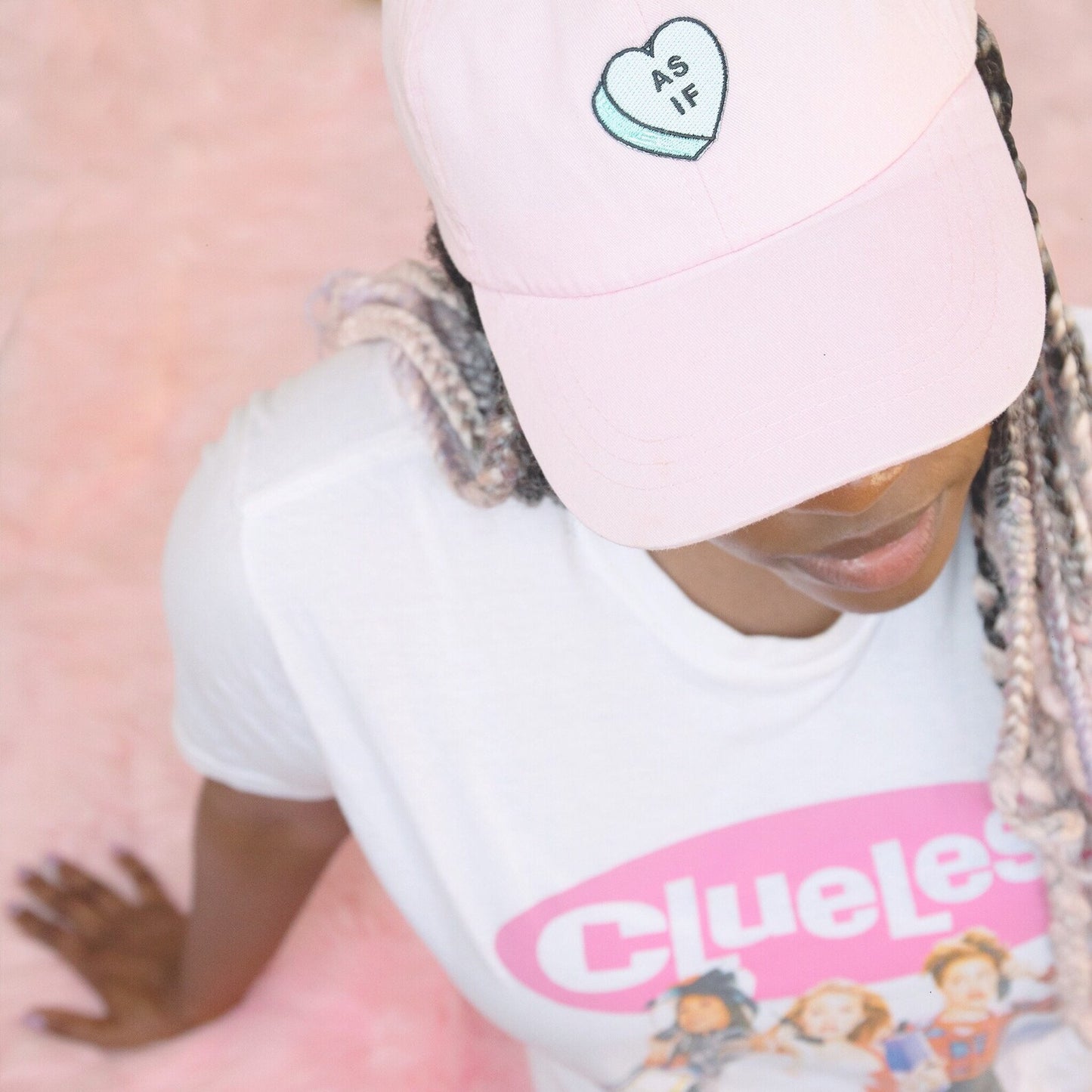 Conversation Hearts Baseball Hat