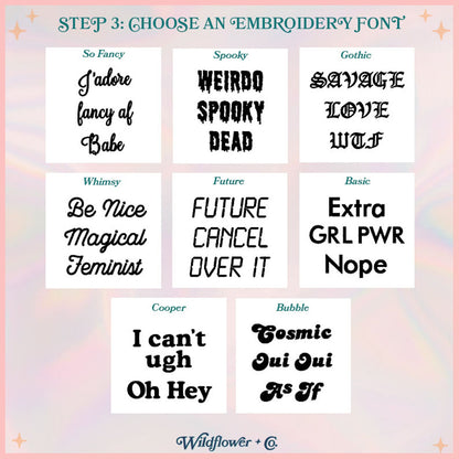 Custom Embroidered Beret