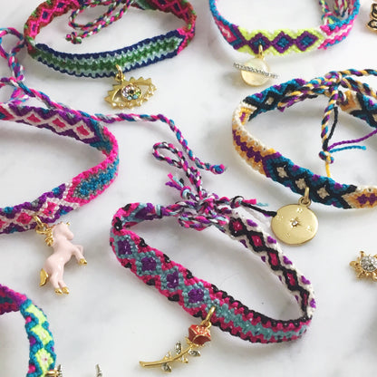 Custom Charm Friendship Bracelet