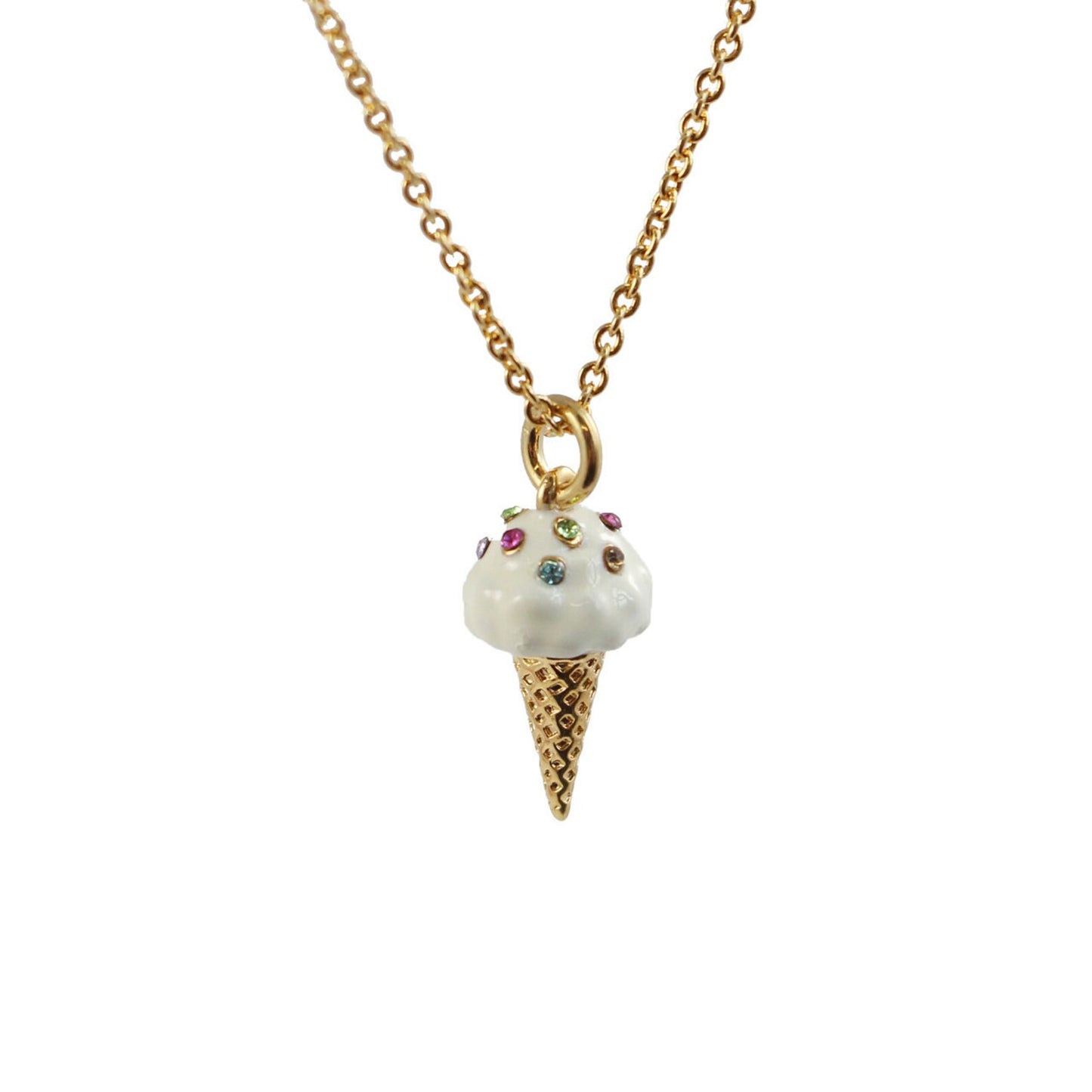 Ice Cream Cone Necklace