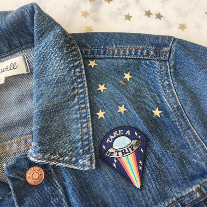 Take a Trip UFO Patch
