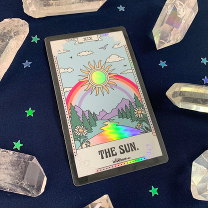 Tarot Card Sticker - The Sun