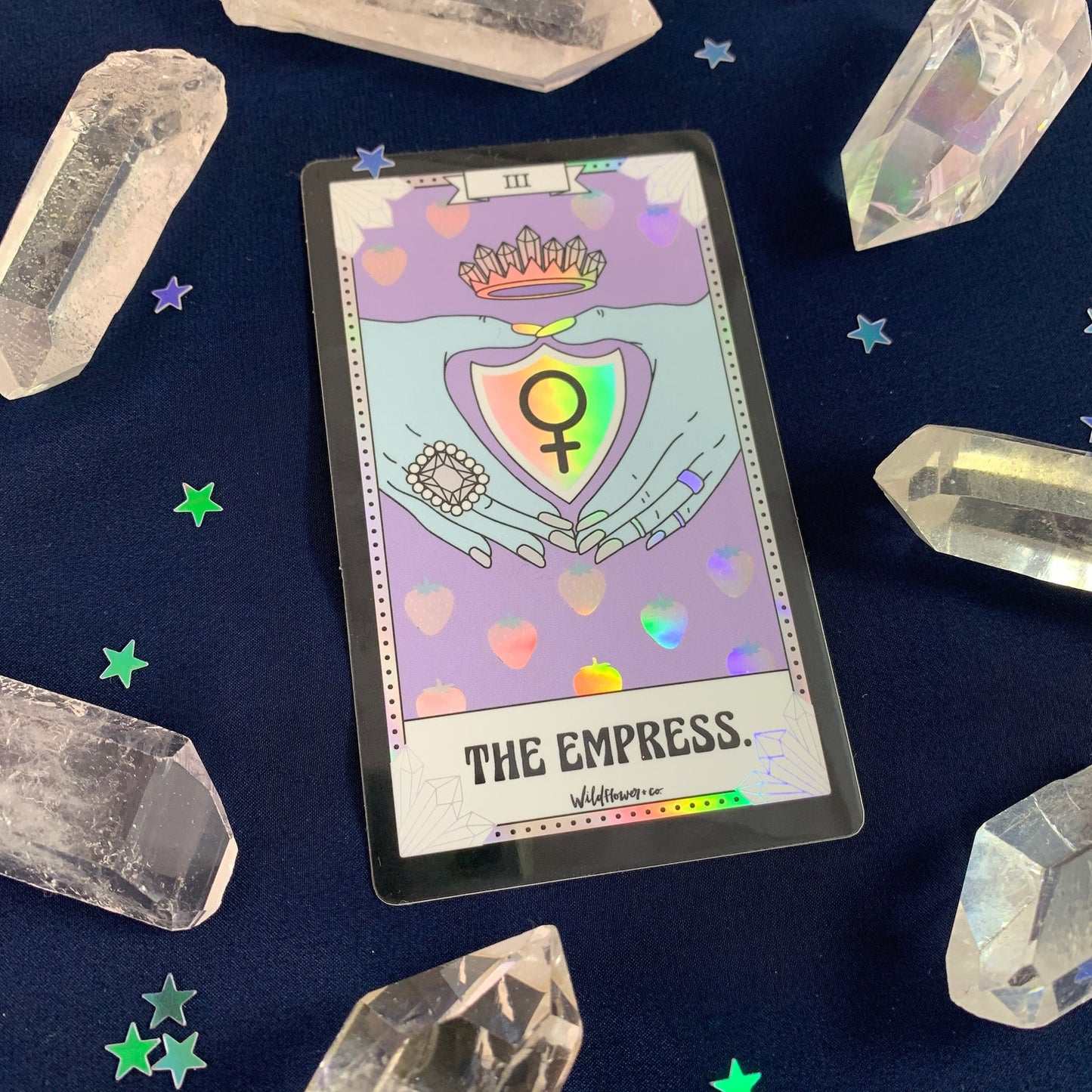 Tarot Card Sticker - The Empress