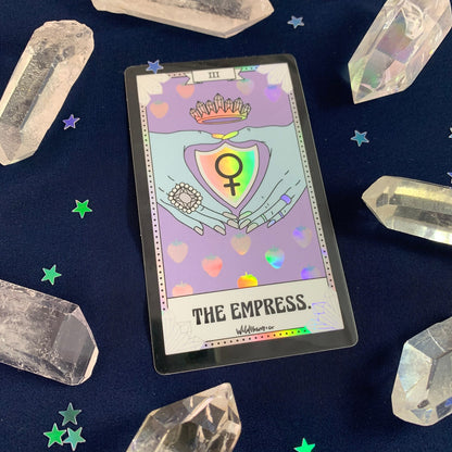 Tarot Card Sticker - The Empress