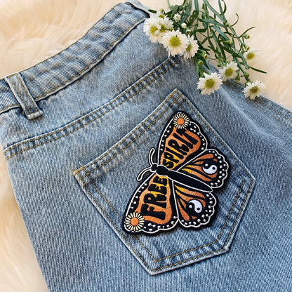 Free Spirit Butterfly Patch