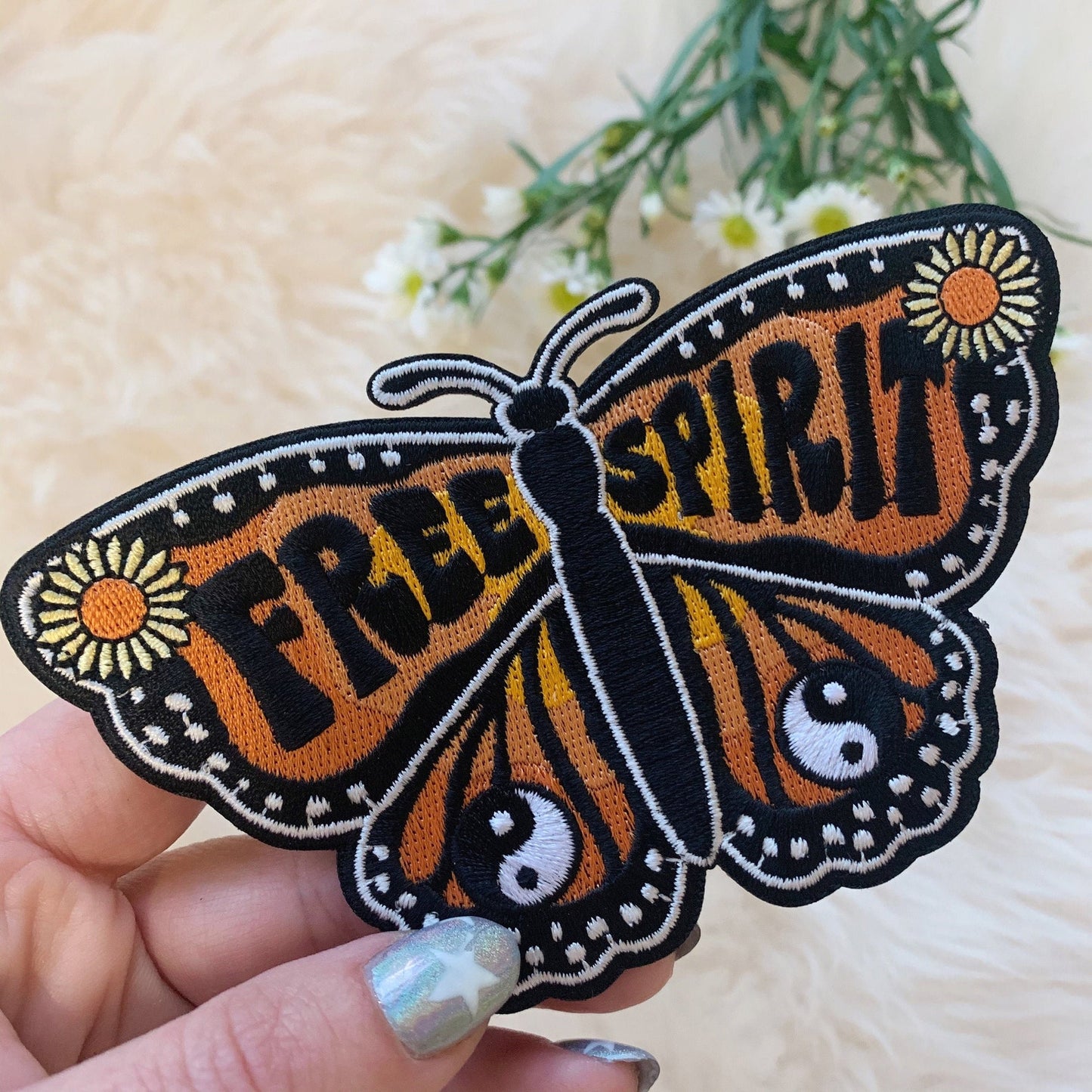 Free Spirit Butterfly Patch