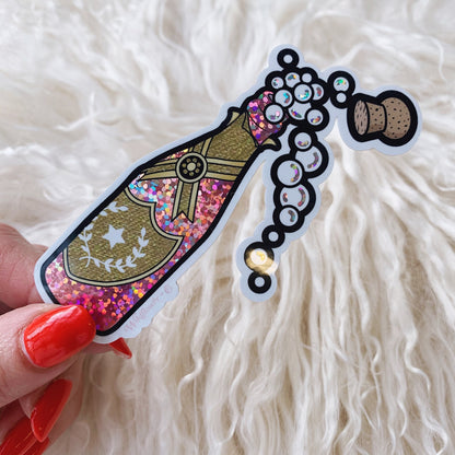 Rose Champagne Sticker
