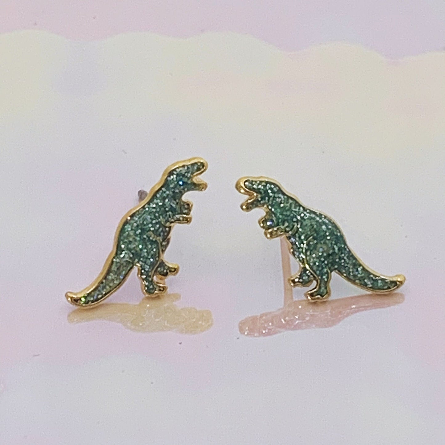 Dinosaur Stud Earrings