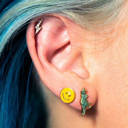 Dinosaur Stud Earrings
