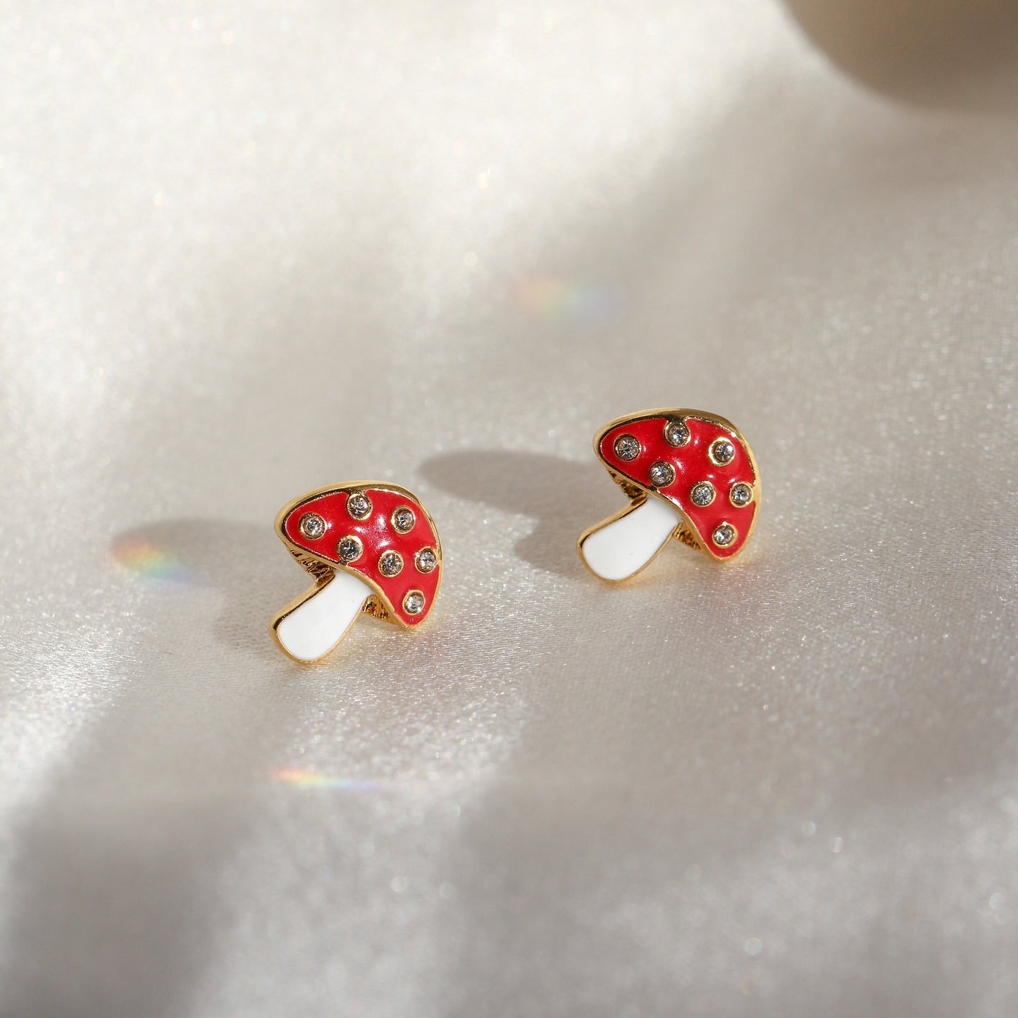 Mushroom Earrings