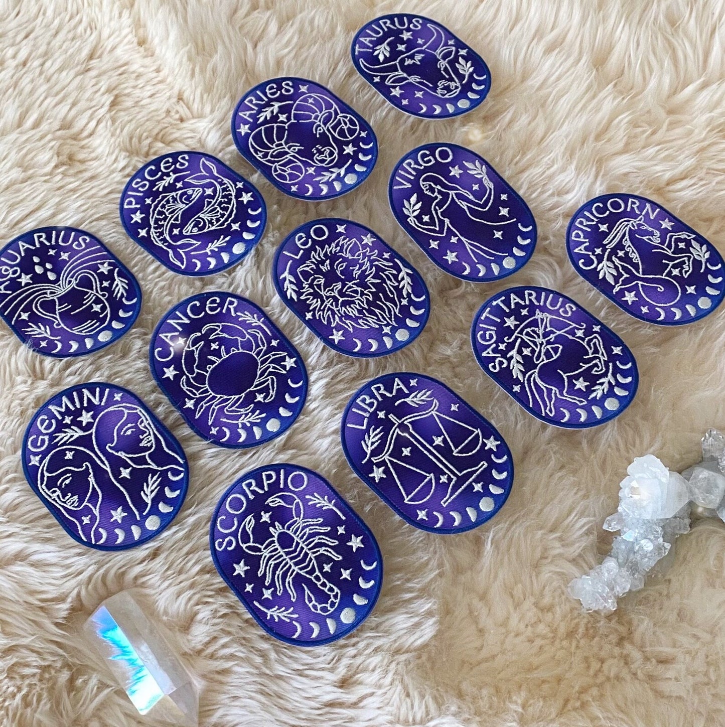 Zodiac Star Sign Constellation Patch