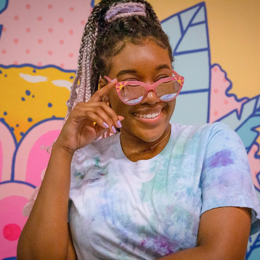 Pink Cat Eye Sunglasses