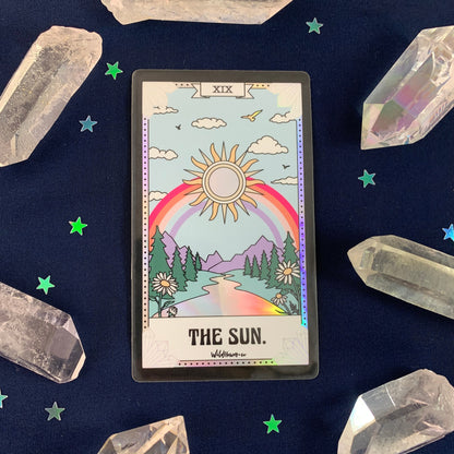 Tarot Card Sticker - The Sun
