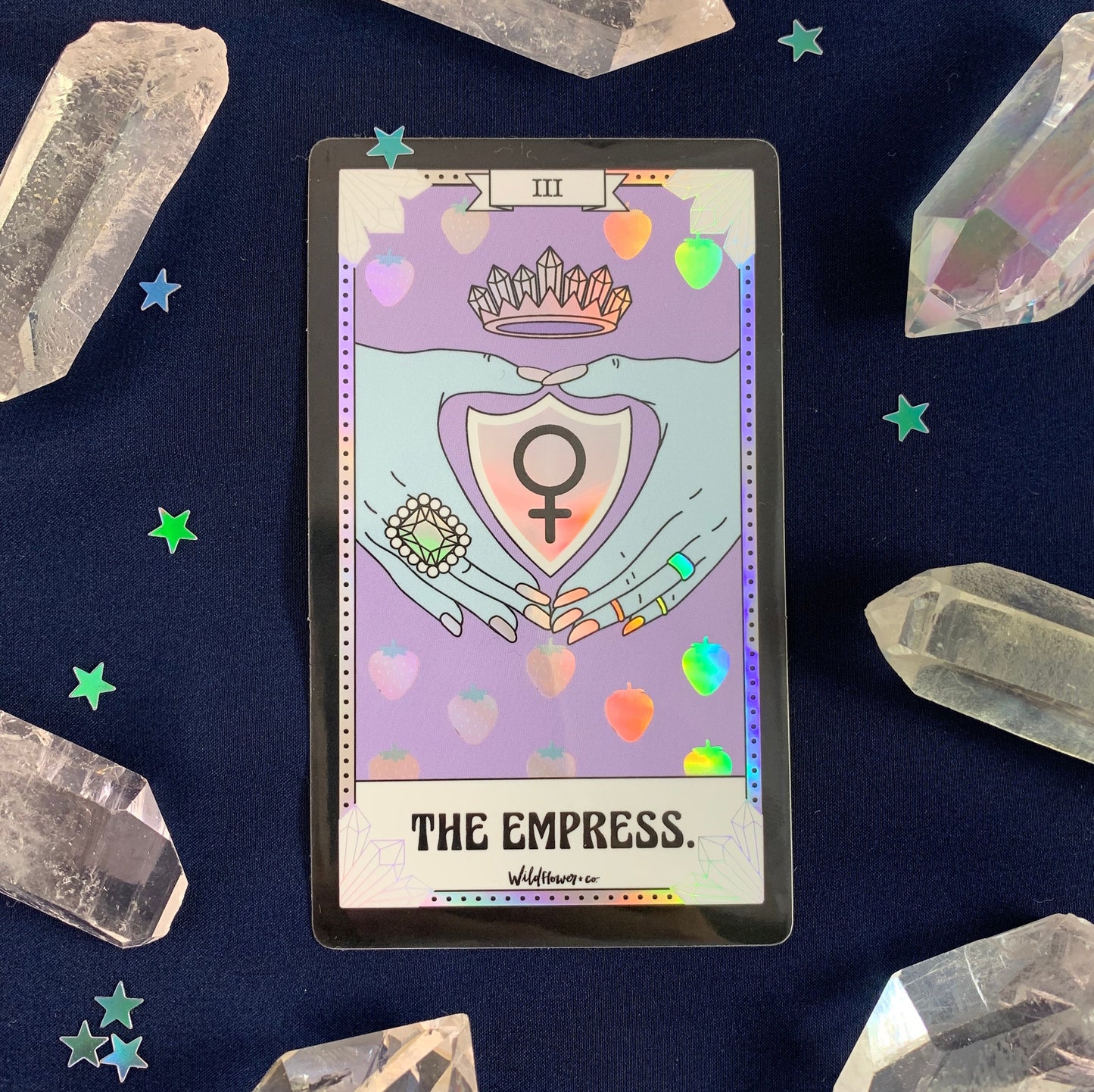 Tarot Card Sticker - The Empress