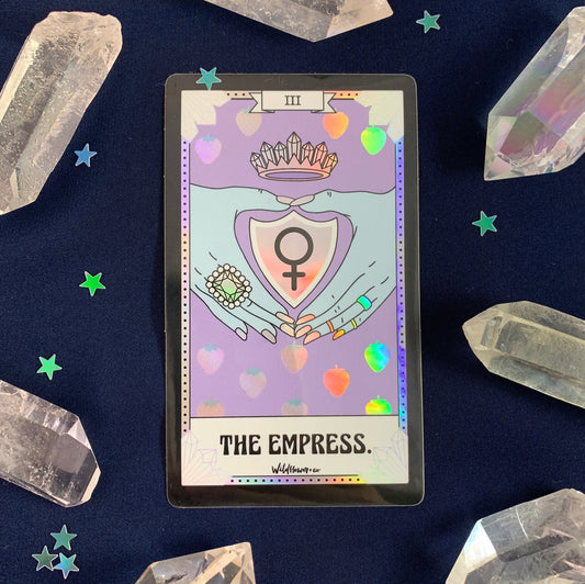 Tarot Card Sticker - The Empress