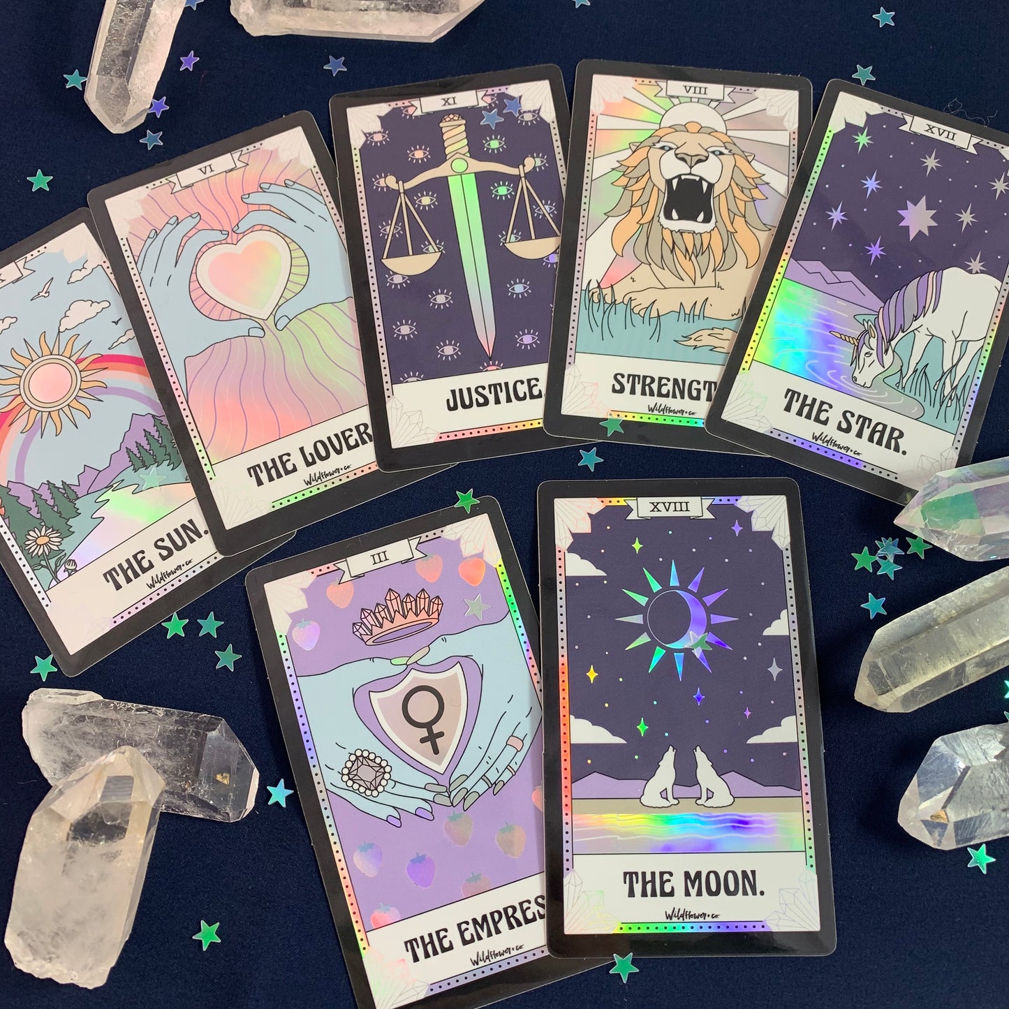 Tarot Card Sticker