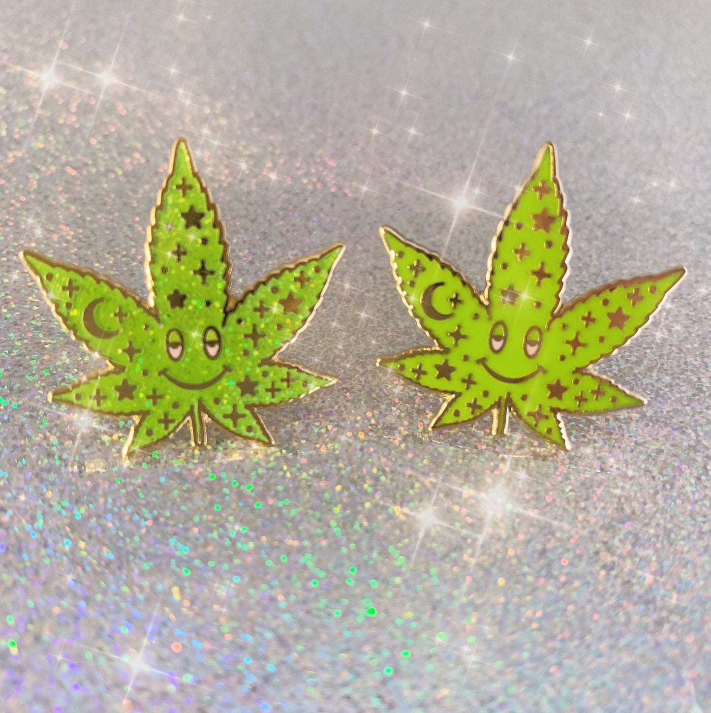 Weed - Cosmic Stoner Enamel Pin