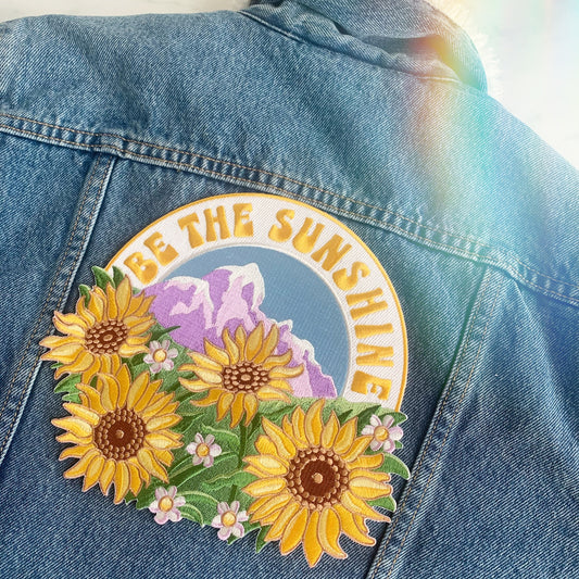 Be the Sunshine XL Back Patch