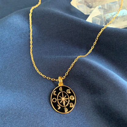 Moon Phase Necklace