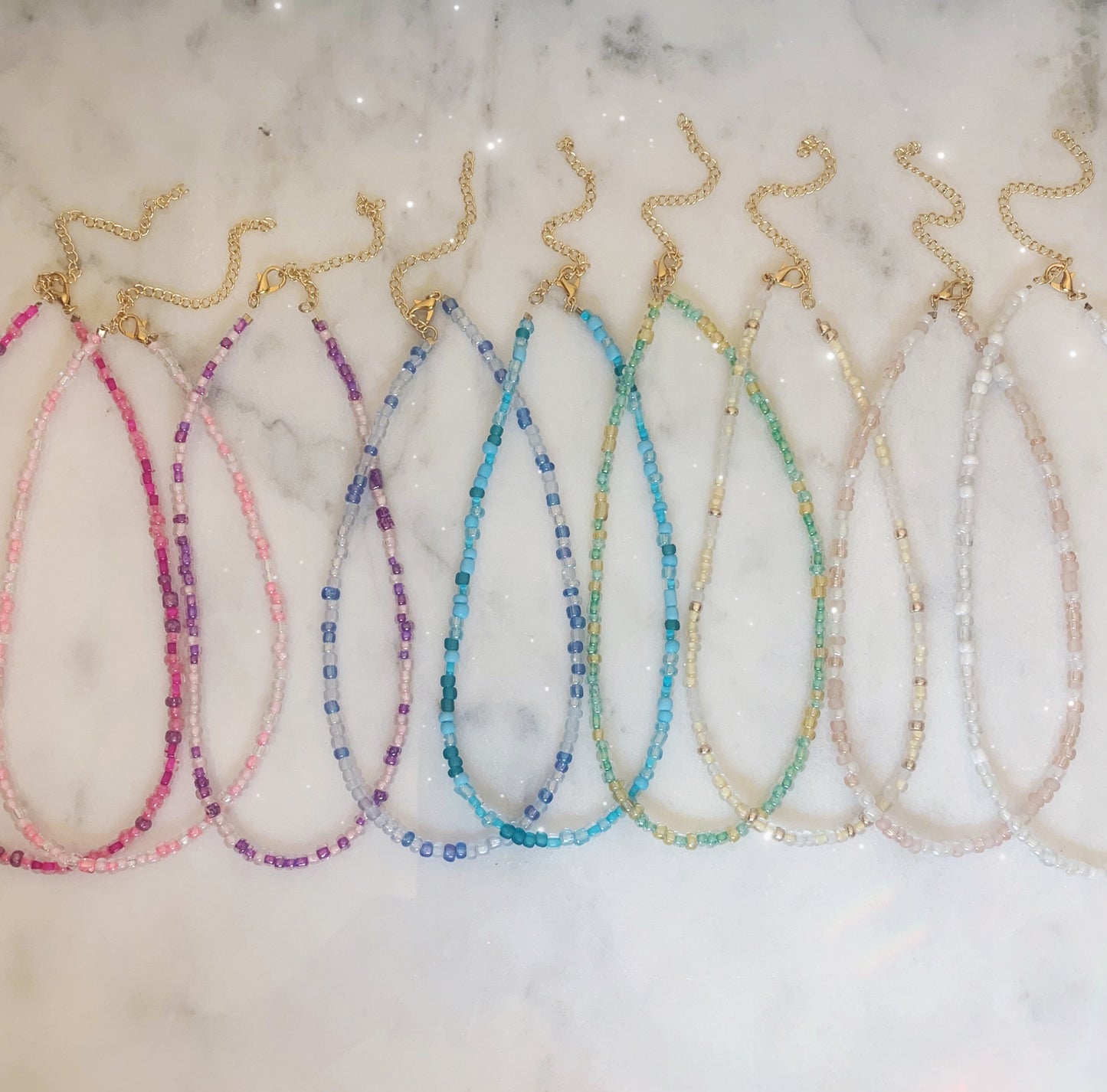 Seed Bead Choker Necklace