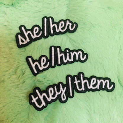 Pronoun Patches