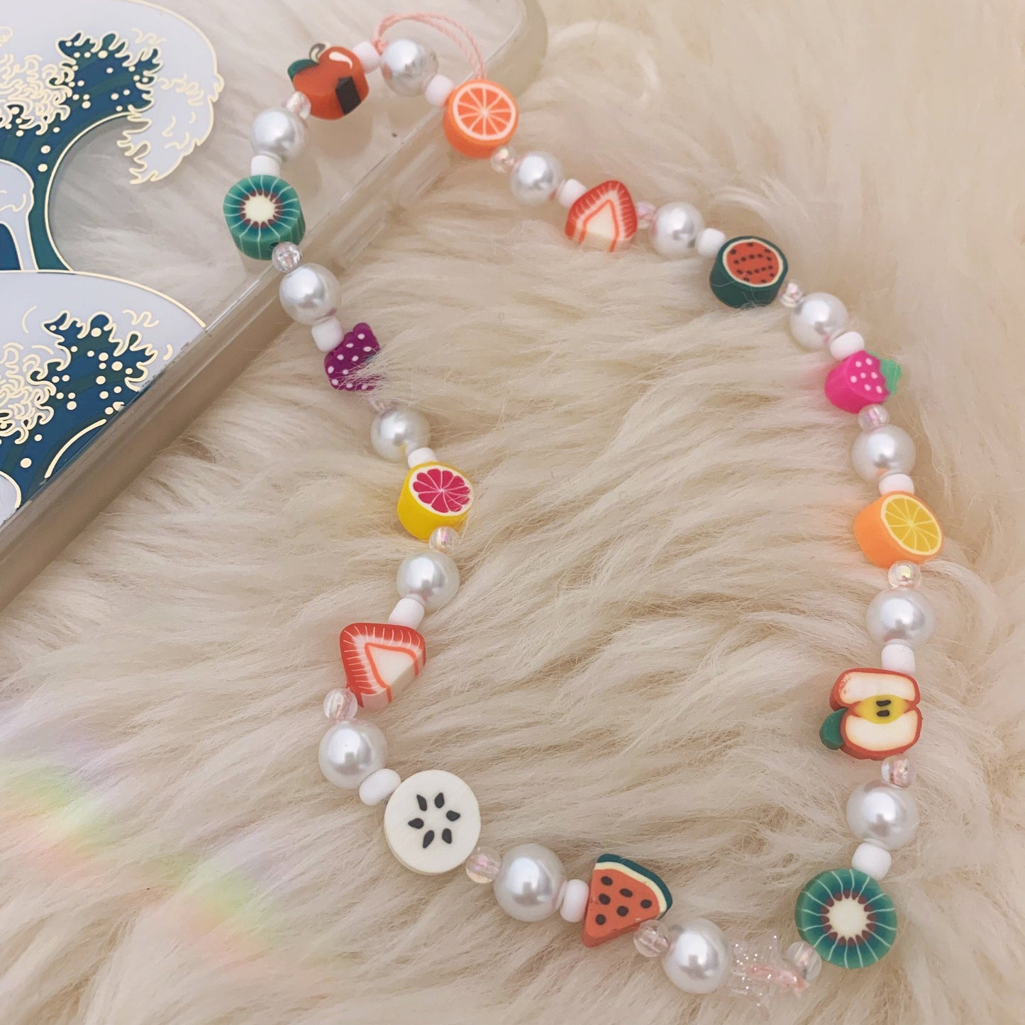 Fruit Salad Phone Charm Strap