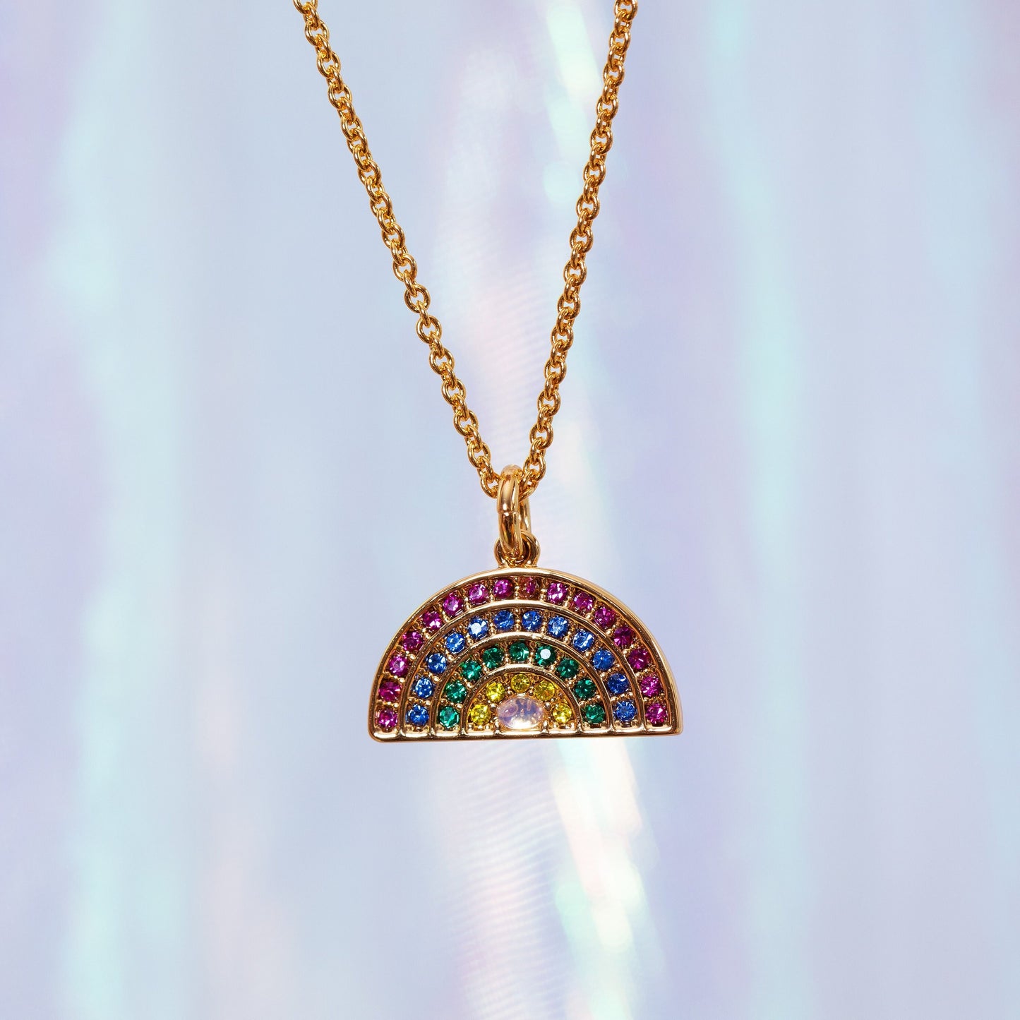 Rainbow Necklace, Bright