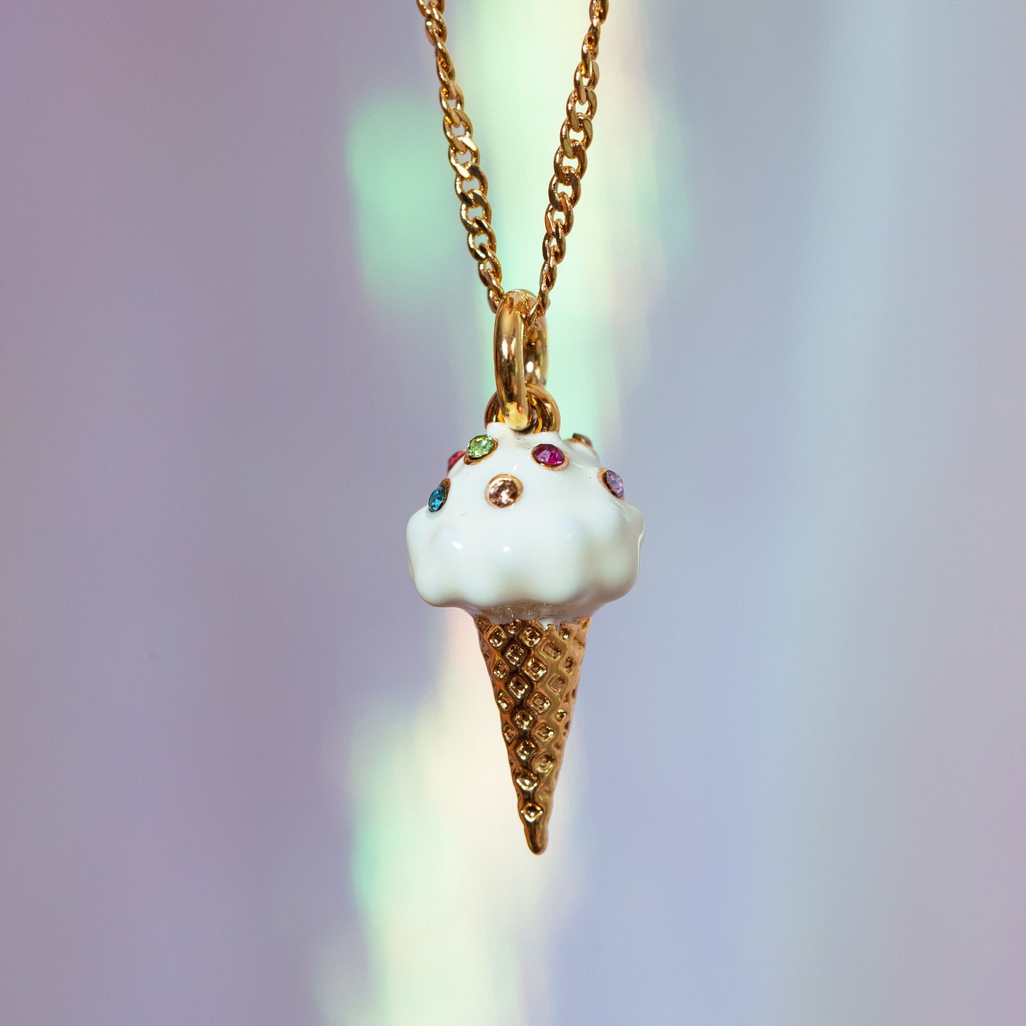 Ice Cream Cone Necklace