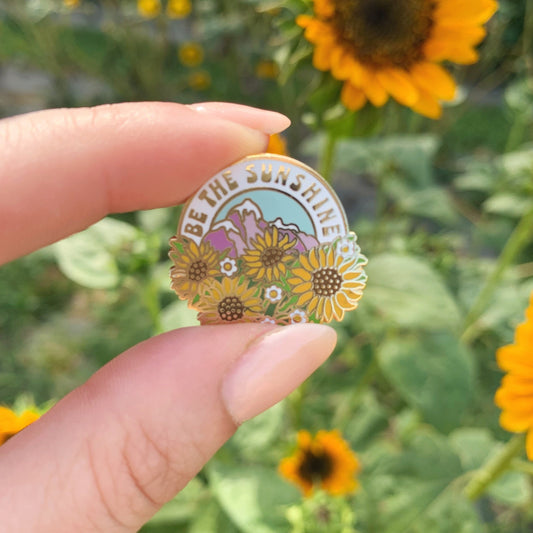 Be the Sunshine Enamel Pin