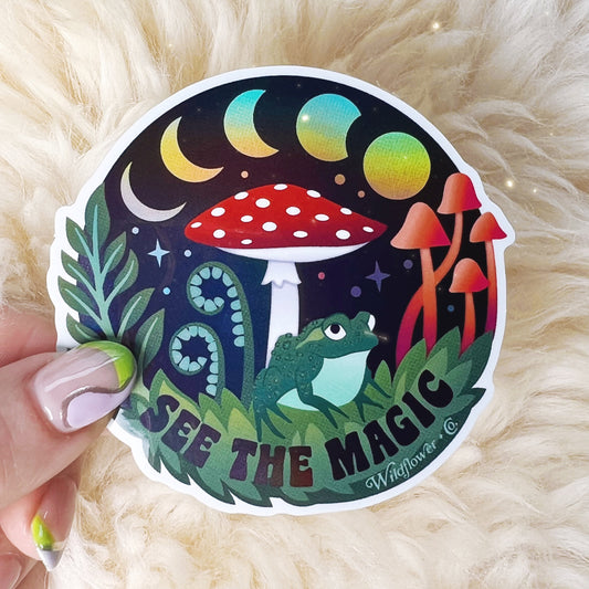 See the Magic Nature Sticker