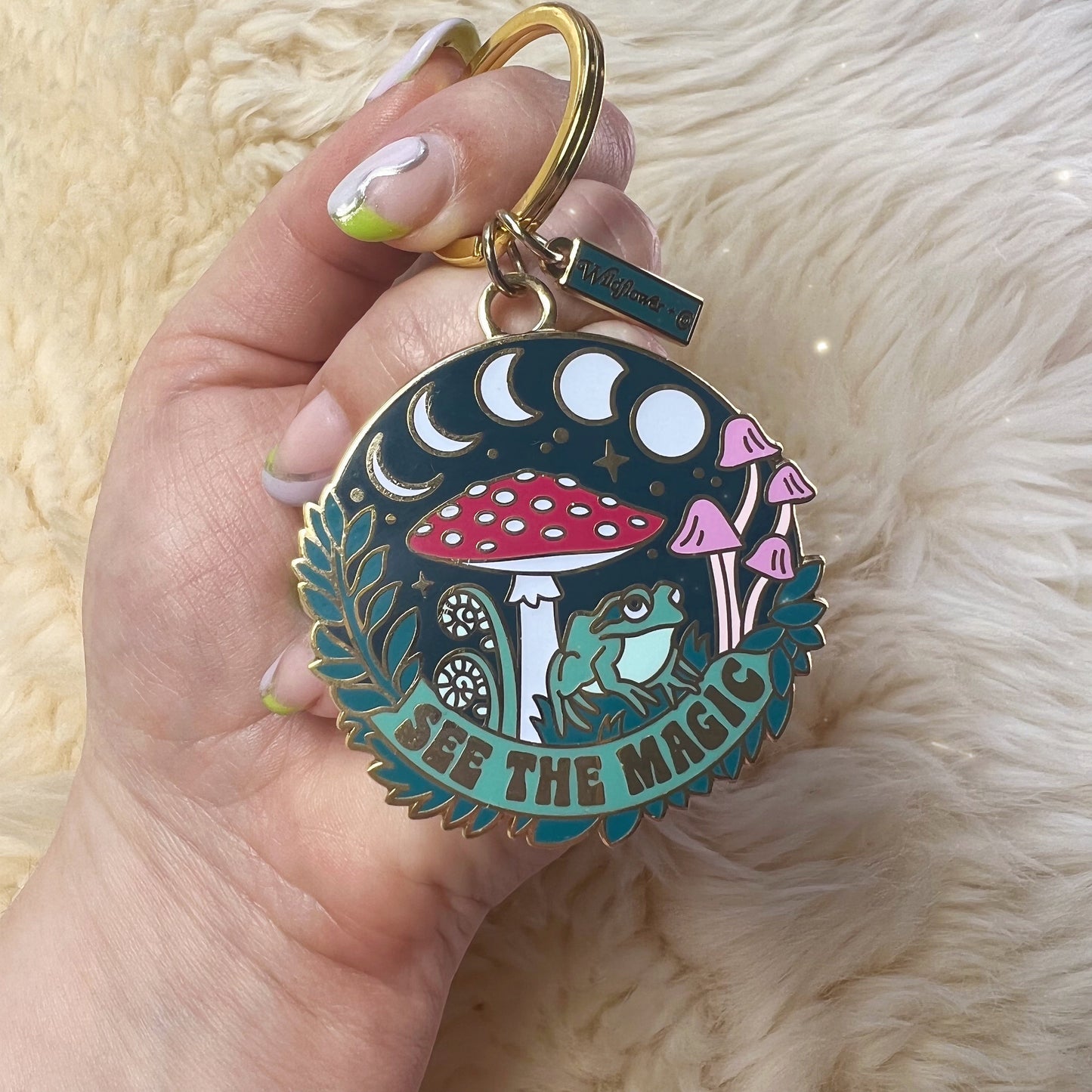 See the Magic Enamel Keychain