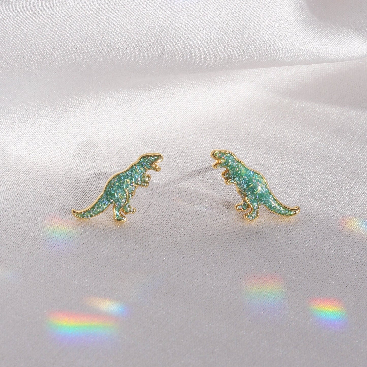 Dinosaur Stud Earrings