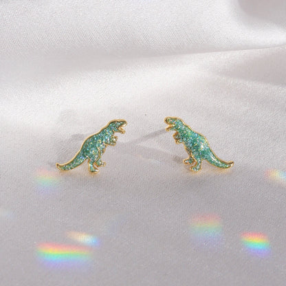 Dinosaur Stud Earrings